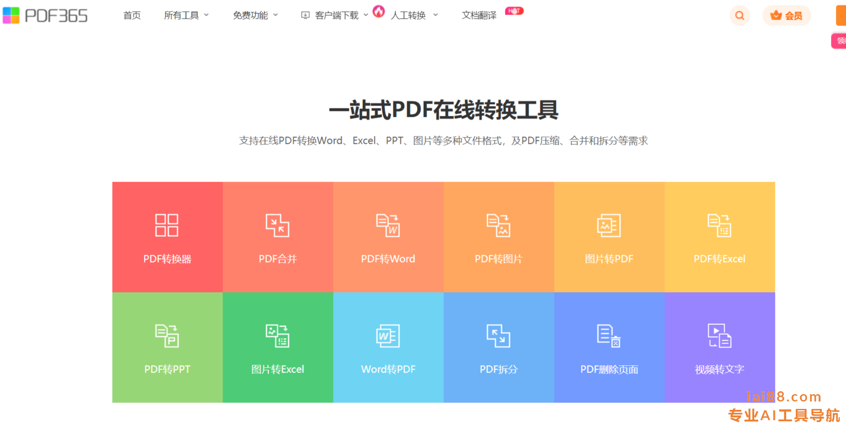 PDF格式转换